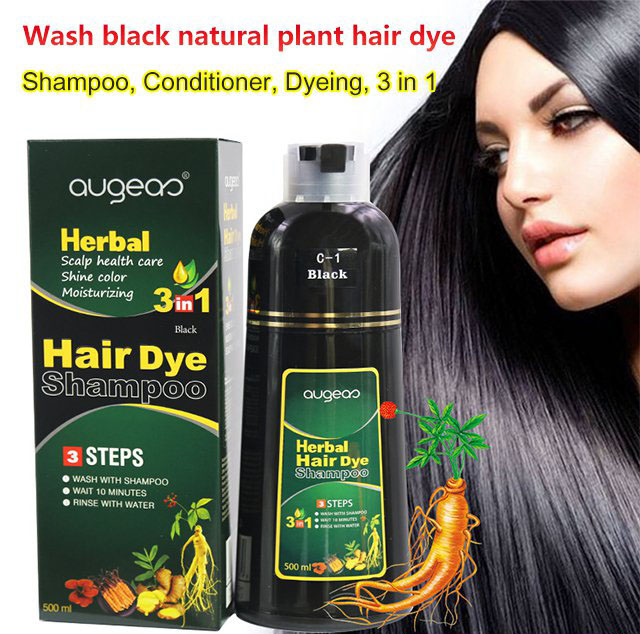 【Hot sale,buy 1 free 2】Household hair dye washing and instant blackening hair dye